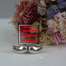 優買二手精品名牌店 TIFFANY &CO. 925 純銀 相思豆 豆豆 夾式 耳環 可當墬子