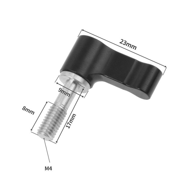 現貨相機配件單眼配件攝影可調手擰螺絲不銹鋼M4 M5型手柄螺絲CNC走心機加工鎖緊螺絲