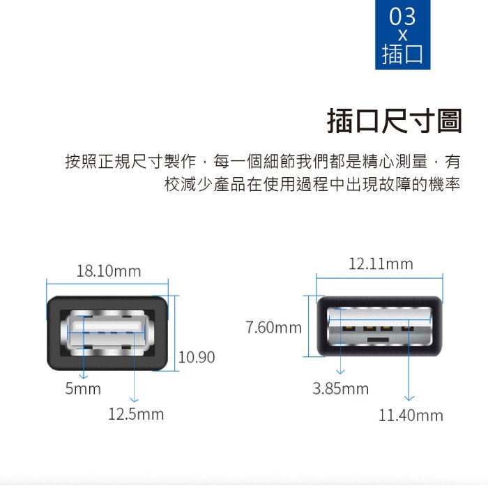 USB2.0延長線 支援各種週邊裝置 5米 充電傳輸線 USB數據線 USB轉接線 鍍鎳接口抗氧化