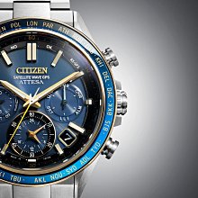 CITIZEN 星辰 GPS系列 海王星限定款 衛星對時 鈦金屬 男錶 CC4054-68L 公司貨 限量300台