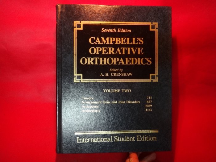 【愛悅二手書坊 13-01】Operative Orthopaedics: Vols 1-4