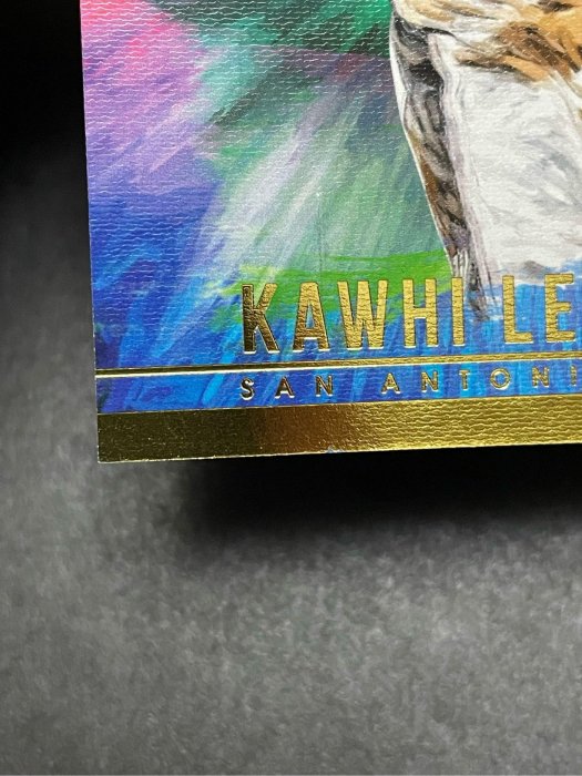2015-16 Kawhi Leonard油畫極光SSP(卡相非完美，請謹慎考慮再下標)