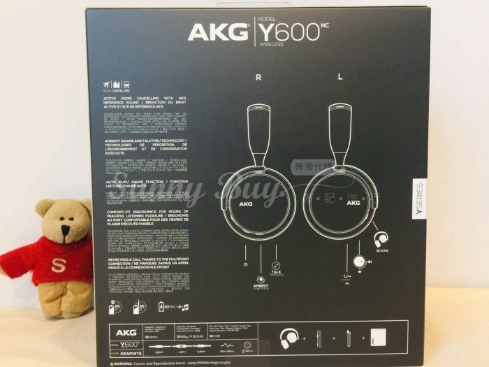 【Sunny Buy】◎現貨◎ AKG Y600NC Bluetooth Wireless 降噪無線耳機 Samsung