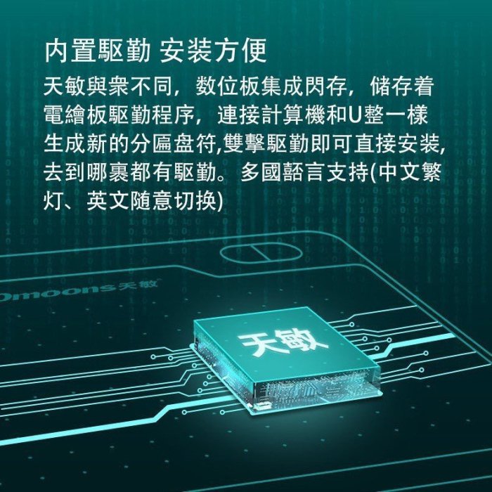 10moons天敏T503 數位板 電繪板 可連接手機 可玩OSU 電繪版 輸入板 繪圖板 台灣賣家（入門版）電繪板促銷中