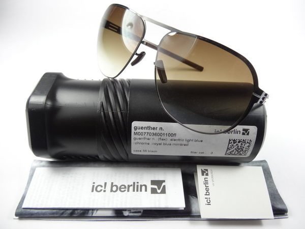 信義計劃 眼鏡 IC! berlin guenther n 太陽眼鏡 水銀鍍膜鏡片 可配 抗藍光 sunglasses