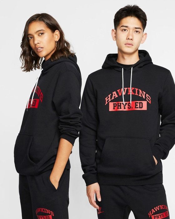 [Butler]優惠代購Nike x Stranger Things Hoodie 大學帽tee CQ3655-010