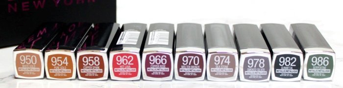 Maybelline (媚比琳) 限量 [ 粉質金屬光cosplay唇膏 ] Matte Metallic 全新品