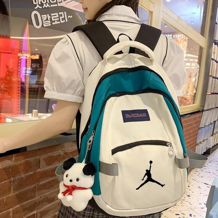 籃球包耐克喬丹男女書包潮流韓版雙肩包初中高學生背包旅行籃球包電腦包