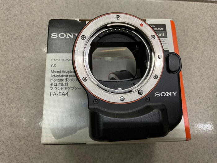 [保固一年][高雄明豐] 公司貨 SONY LA-EA4 A鏡頭轉E接環用 轉接環 全片幅 LAEA3便宜賣 [G2958]