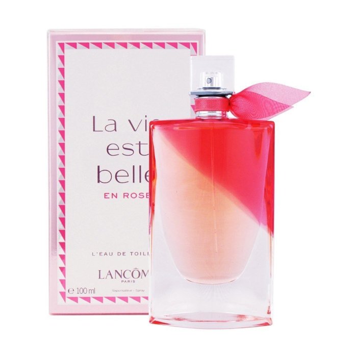 正品保證 現貨 LANCOME 蘭蔻美好人生淡香氛 玫瑰人生香水 (粉漾玫瑰版)100ml