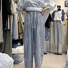 【2023山東七月號】23SS！韓國製  YOOM  直條紋休閒褲