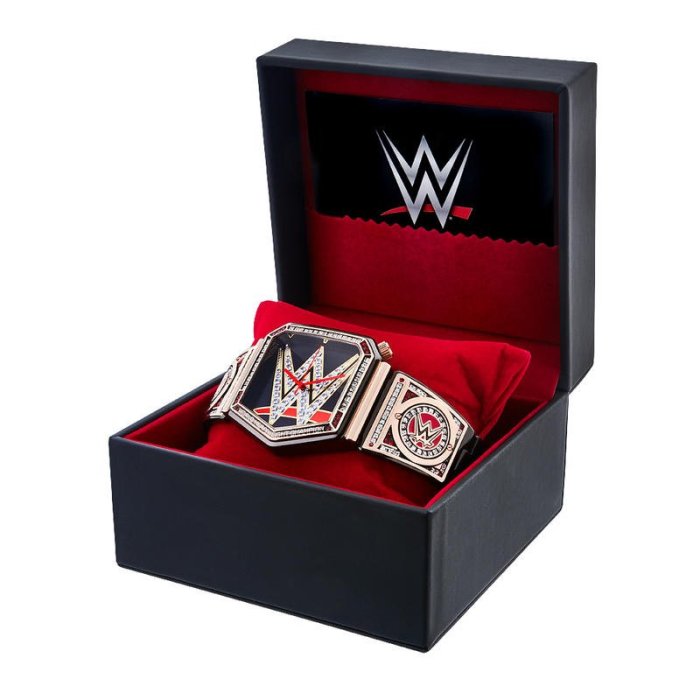 ☆阿Su倉庫☆WWE摔角 WWE Championship Belt Watch 最新款冠軍腰帶造型手錶 熱賣特價中