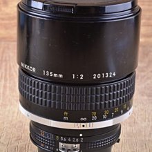 【台中品光攝影】Nikon Nikkor AIS 135mm F2 135/2 定焦 手動鏡  #30601J