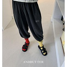 S(5)~XXL(13) ♥褲子(CHARCOAL) ANDBUTTER-2 24夏季 AND240411-016『韓爸有衣正韓國童裝』~預購