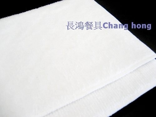*~ 長鴻餐具~*(台灣製)精緻布(2入)白色~玻璃瓷器專用~040902005-3
