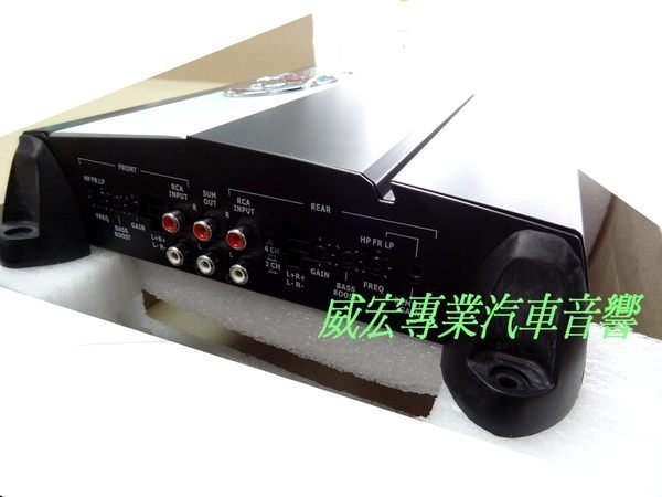 威宏專業汽車音響- 好評商品  美國 MTX AUDIO MXA4004 4聲道擴大機 散熱 .輸出功率穩定 公司貨