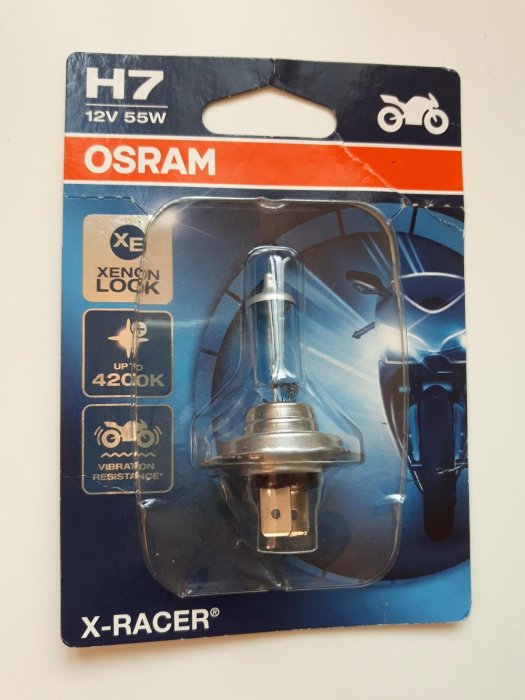 H11 Lampe Osram X-Racer Xenon-Effekt