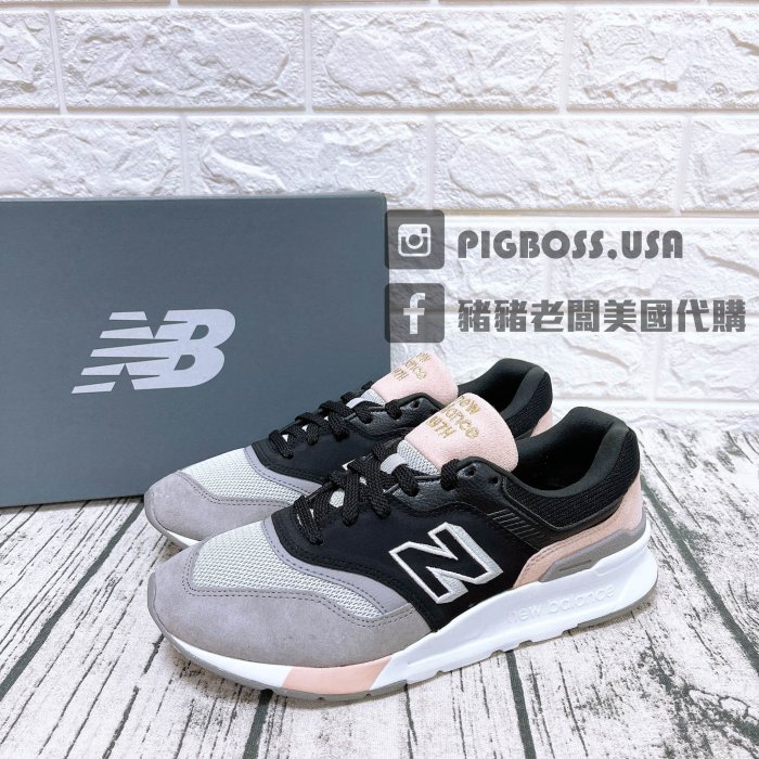 【豬豬老闆】NEW BALANCE 997H  復古 麂皮 韓系 慢跑鞋 女鞋 白CW997HAN 黑CW997HAL