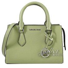 【茱麗葉精品】全新精品 MICHAEL KORS 專櫃商品 SHEILA 經典防刮三層手提兩用包.綠 小 現貨