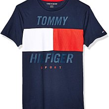 ☆【TH男生館】☆【TOMMY HILFIGER拼接短袖T恤】☆【TOM001E5】(M)