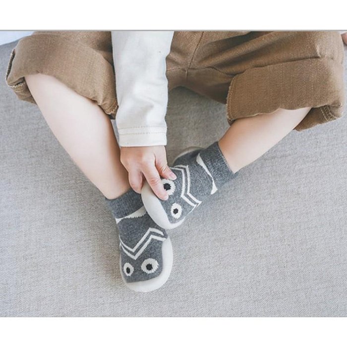 《J&C喬思生活》韓版0-3歲兒童鞋寶寶防滑膠底學步鞋襪 童鞋 嬰兒鞋 防滑鞋 止滑鞋 外出鞋 兒童鞋