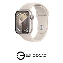 「點子3C」Apple Watch S9 41mm GPS版【全新品】A2978 MR8T3TA 星光色鋁金屬錶殼 星光色運動錶帶 4核心 DM669