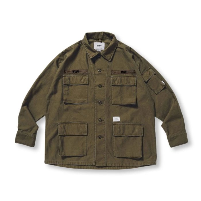 W_plus】WTAPS 20ss - JUNGLE LS 01 / SHIRT. COTTON. SATIN | Yahoo