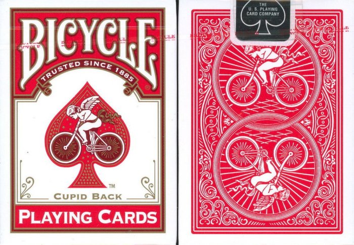 【USPCC 撲克】BICYCLE 808 Historic design牌 紅CUPID back