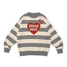 【日貨代購CITY】23SS HUMAN MADE STRIPED HEART KNIT SWEATER 針織衫 現貨