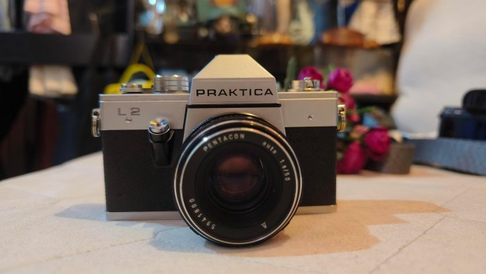 PRAKTICA L2 Pentacon 1, 8/50 古董相機Pentacon Auto 1.8/50  M42 底片相機