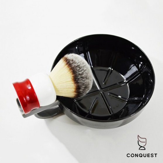 【 CONQUEST 】美國 Fine accoutrements Shaving Lather Bowl 陶瓷鬍皂碗