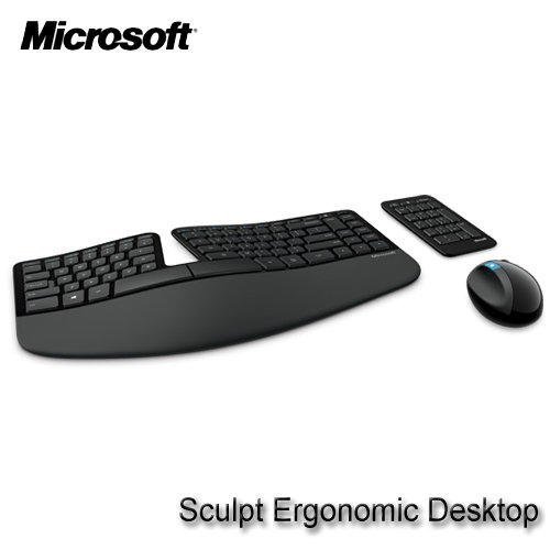 【MR3C】完售 含稅Microsoft 微軟 Sculpt Ergonomic 人體工學 無線 鍵盤滑鼠組