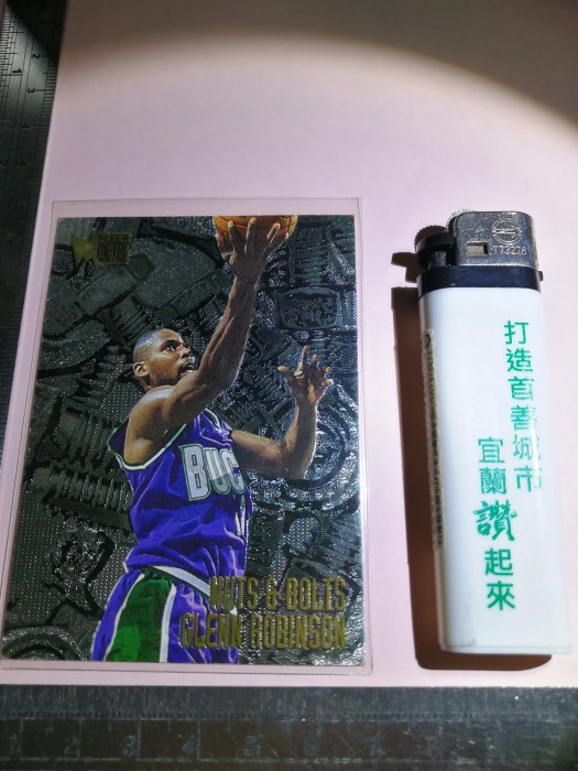 銘馨易拍重生網 107NBA20 少見 早期 1996 Glenn Robinson 1996球員卡 1張  保存如圖