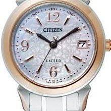 日本正版 CITIZEN 星辰 EXCEED EBD75-5072 電波錶 手錶 女錶 光動能 日本代購