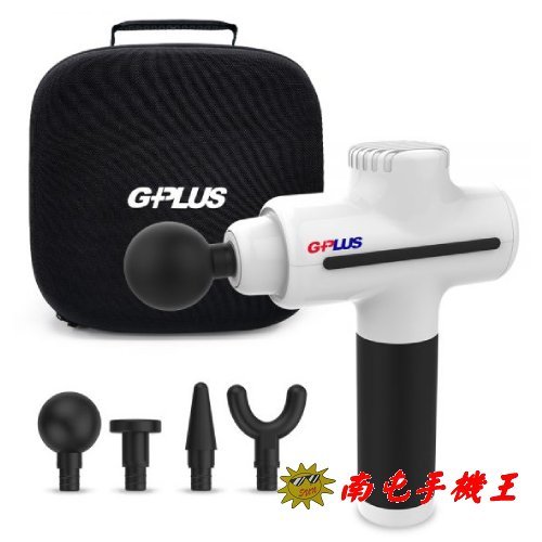 @南屯手機王@ G PLUS 筋膜按摩槍 GP-M01 五段變速 輕鬆操作 白色 【直購價】