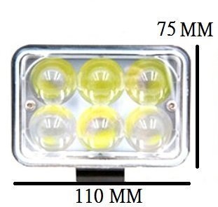 方型LED霧燈 魚眼強聚光型 黃光白光 12V/24V 汽車貨車通用款 照明燈 工作燈