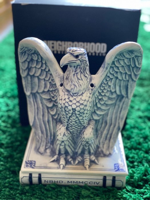 美品釋出保證正品NEIGHBORHOOD EAGLE BOOZE CE-INCENSE CHAMBER 老鷹