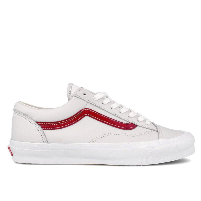 VANS VAULT OG STYLE 36 LX RED 米灰紅 【VN0A4BVE21D1】