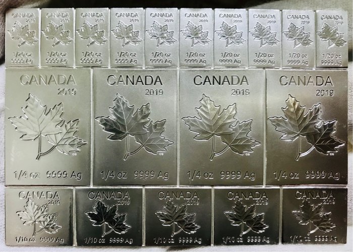 «自由銀»Royal Canadian Mint Maple Flex Bar加拿大皇家楓葉銀條（2 toz) #248
