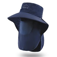 戶外休閒用品 防曬大帽檐遮陽帽漁夫帽遮臉透氣抗UV帽子H38