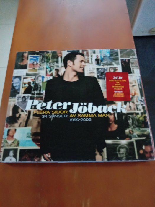 瑞典天王 PETER JOBACK 彼德約貝克  暢銷精選雙CD  含紙盒.側標  99.99新