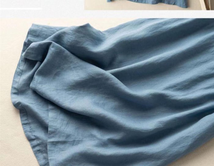 YOHO 棉麻連身裙 (ABM6036) 日系文藝復古寬鬆棉麻背心裙 無袖洋裝 有3色 預購
