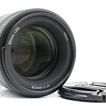 【台南橙市3C】NIKON AF-S 85MM F1.8 G 二手鏡頭 定焦鏡 大光圈#88086