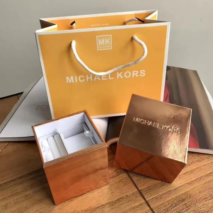 Michael Kors MK手錶手環三件套裝女士手錶時尚三眼復古鑲鑽女錶MK5459