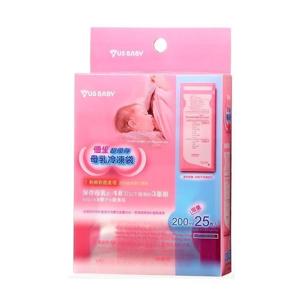 優生-超優存母乳冷凍袋200ml*25入【TwinS伯澄】週年慶限量超低價