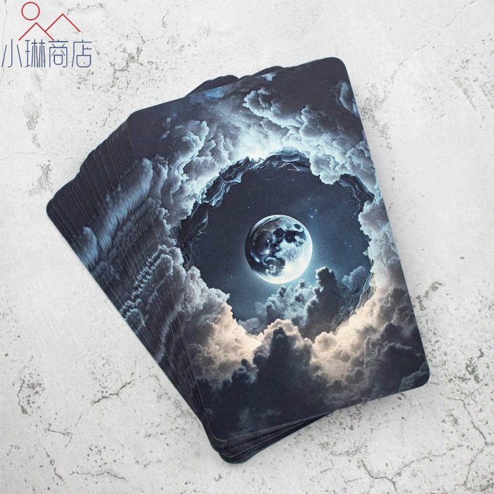 滿額包郵 The Moonlight Night Oracle Deck 月光之夜神諭卡 桌游卡牌-小琳商店