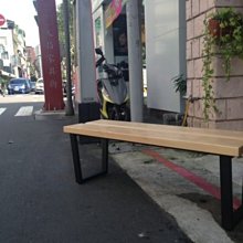 【 一張椅子 】  原木風長凳 Bench