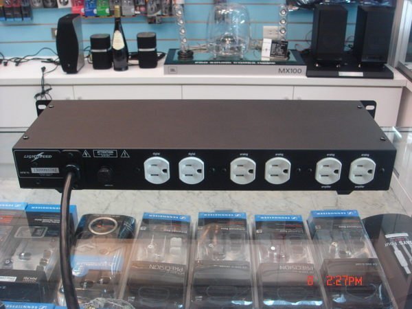 禾豐音響 美國製 Chang Lightspeed CLS309 6孔電源處理器 上瑞公司貨 Genelec喇叭升級用