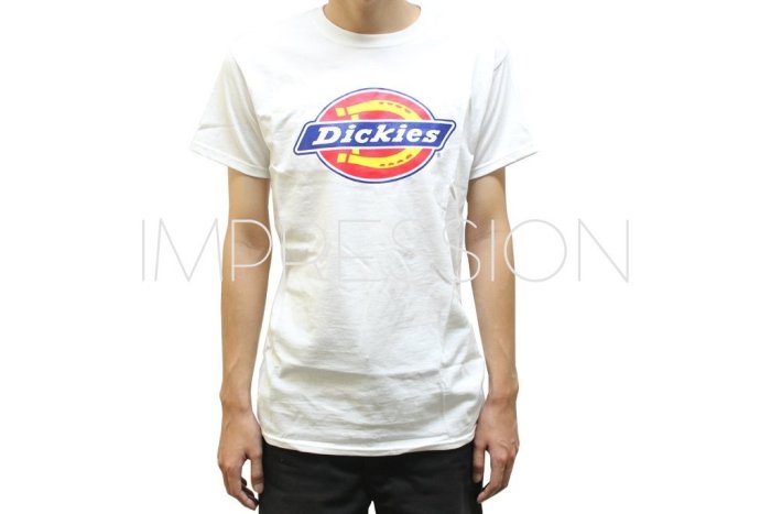 【IMPRESSION】Dickies 4101 DKS23175 LOGO Tee WH 白色 短T 基本款 美版