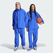 南🔥2024 4月 ADIDAS BASKETBALL 運動長褲 籃球 寬鬆 暗扣 男女款 藍 IW1632